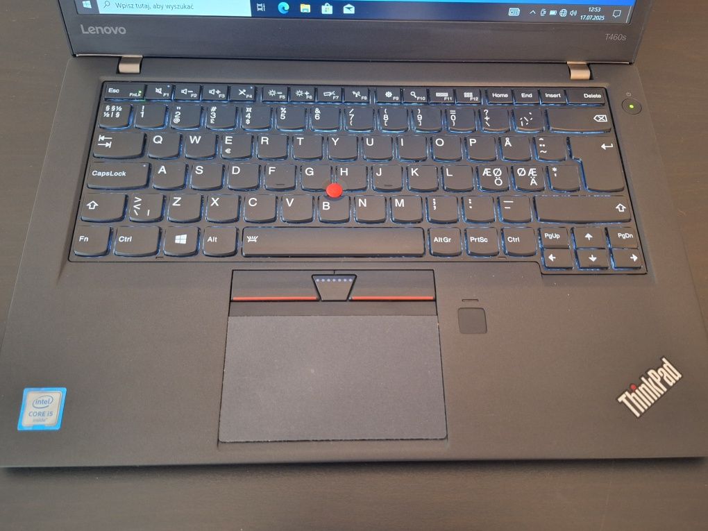 Laptop Lenovo ThinkPad T460s