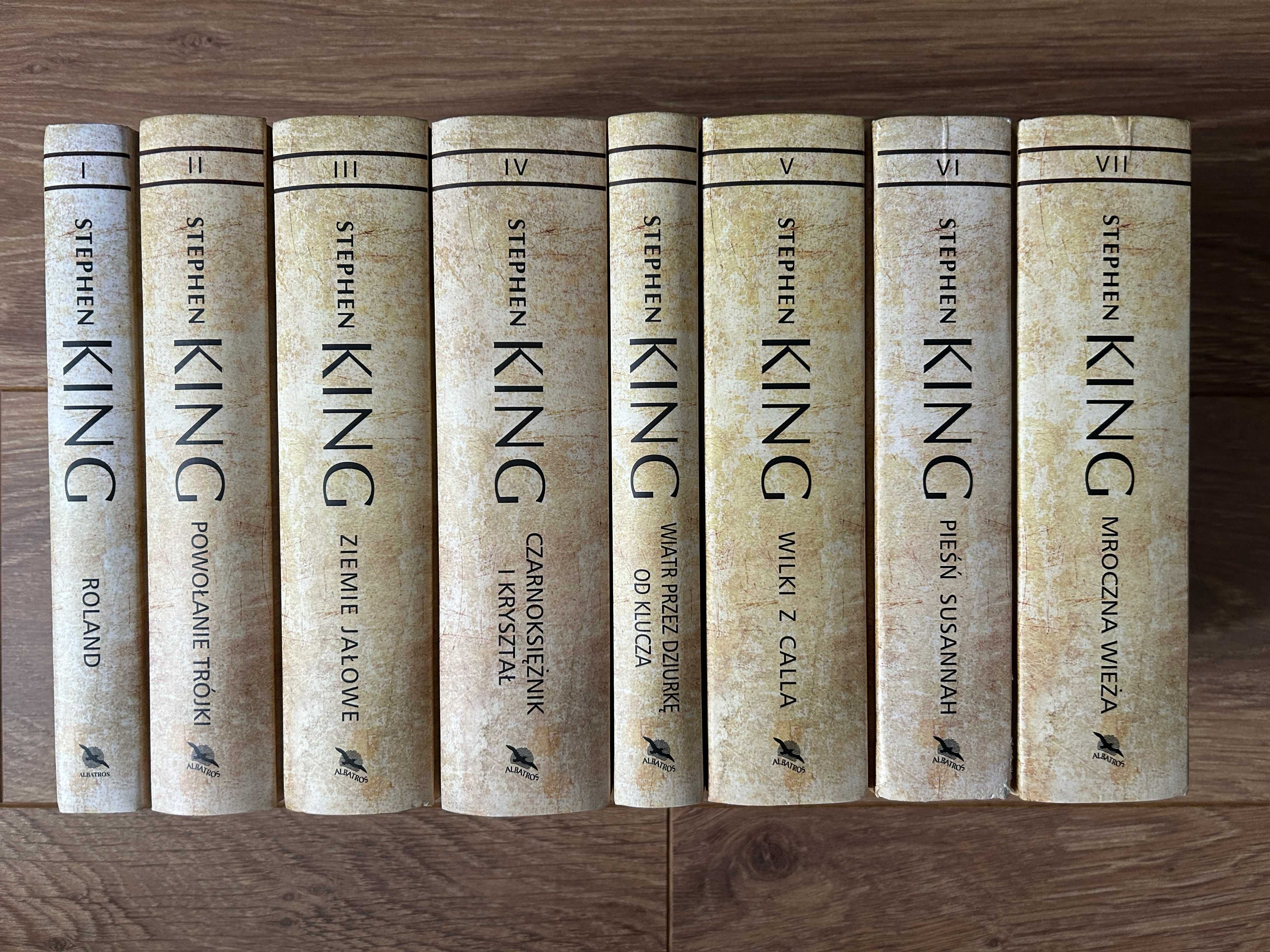 Mroczna Wieża, komplet książek, Stephen King