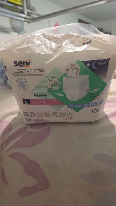 Pieluchmajtki Seni Active Trio L