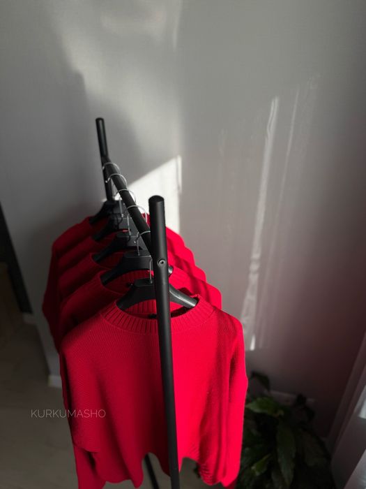 Светр червоний , светр Туреччина, светр жіночий