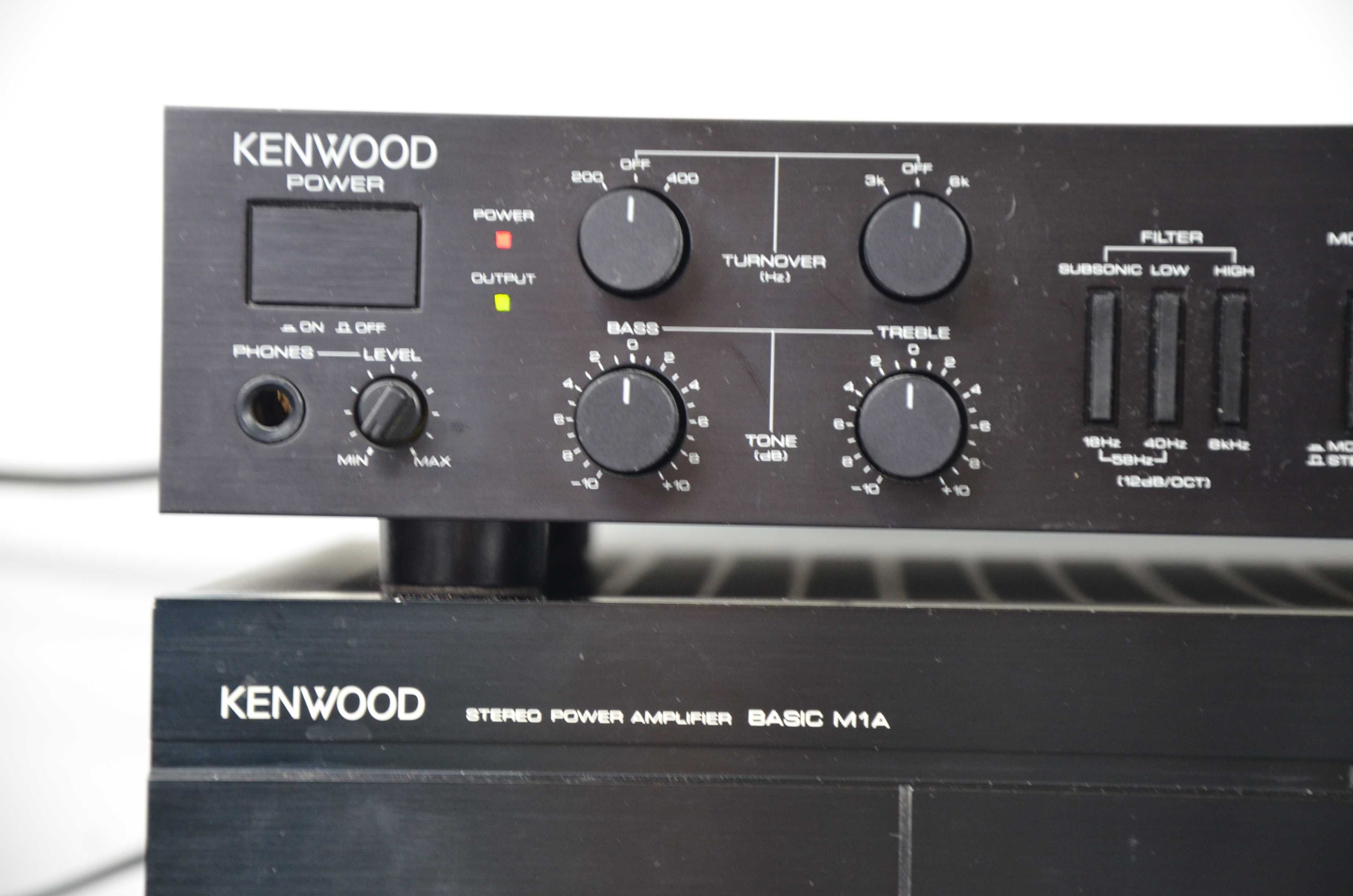 KENWOOD BASIC M1A  BASIC C2 Końcówka mocy przedwzmacniacz Okazja Japan