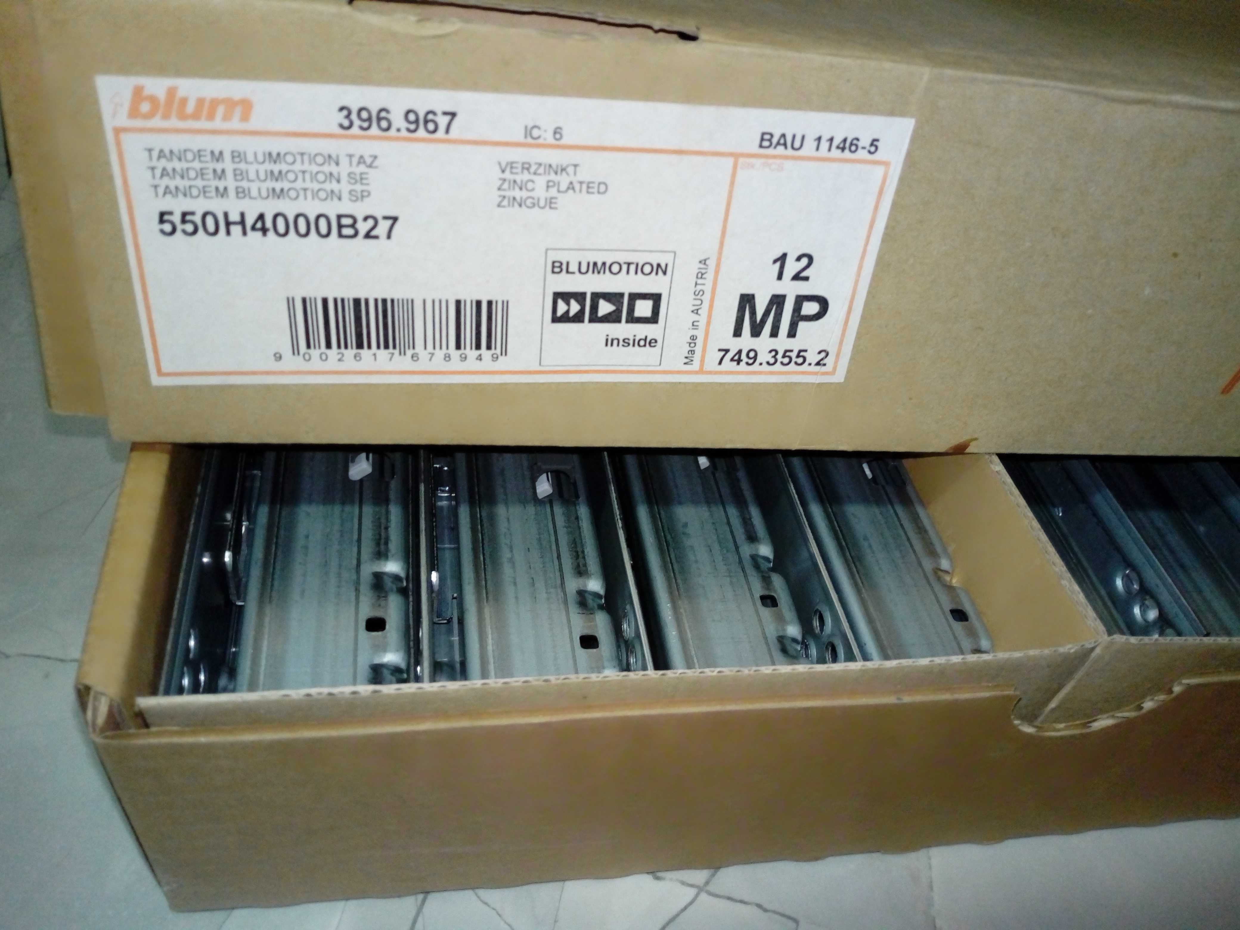 Prowadnice Blum Tandem 400