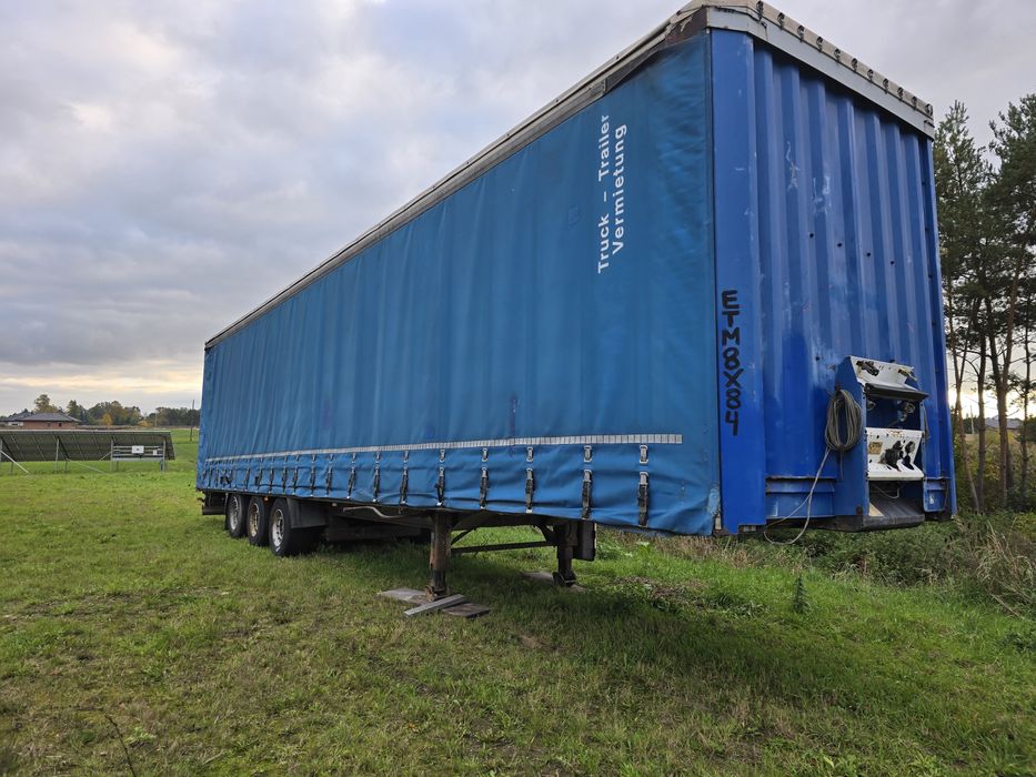naczepy  Fliegl SDS350 Krone SDP 27 firanka podnoszona mega