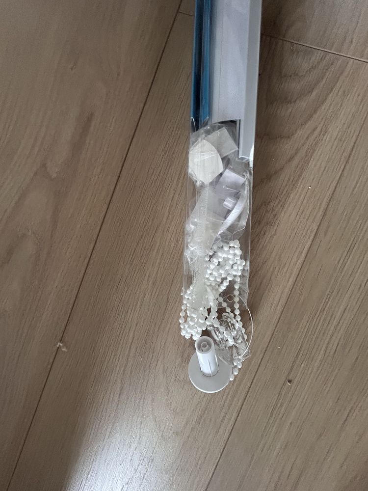 Biala roleta dzien i noc 90x150