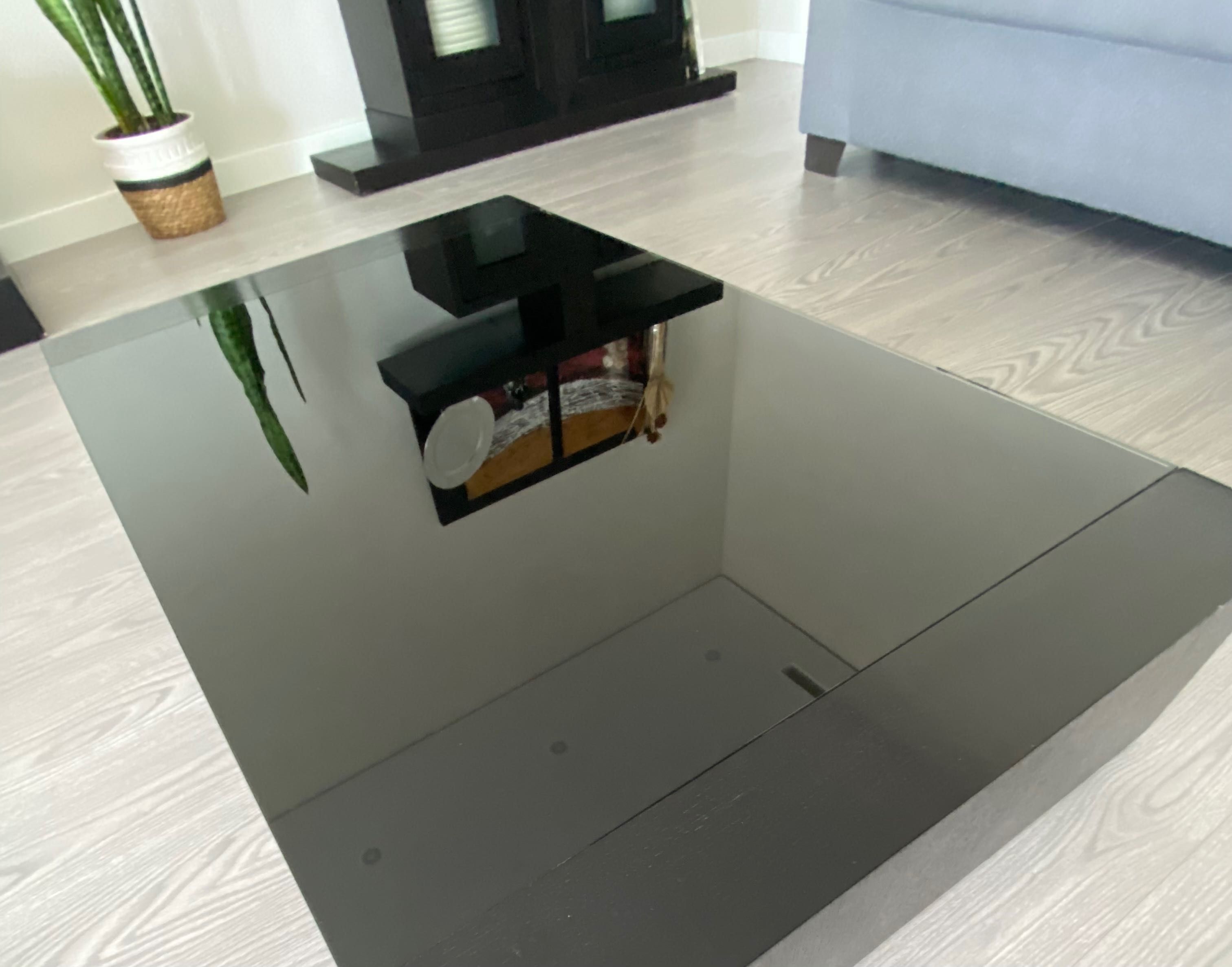 Mesa de Apoio-C/Vidro Temperado