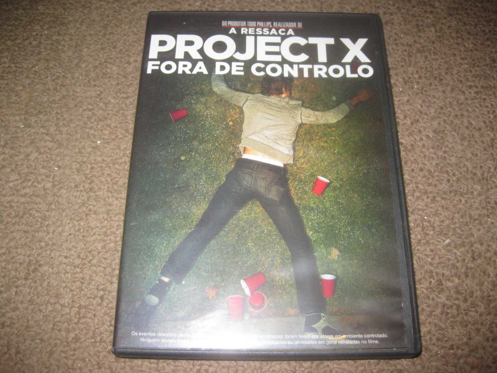 DVD "Project X- Fora de Controlo"