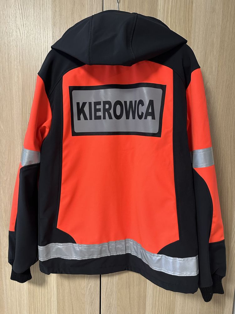 Kurtka Softshell Ratownictwo Medyczne. Ratownik. Fluo. Nowa! M.