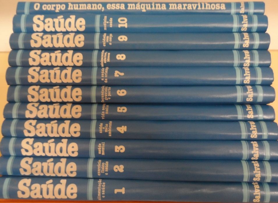 Saúde - Enciclopédia, 11 livros