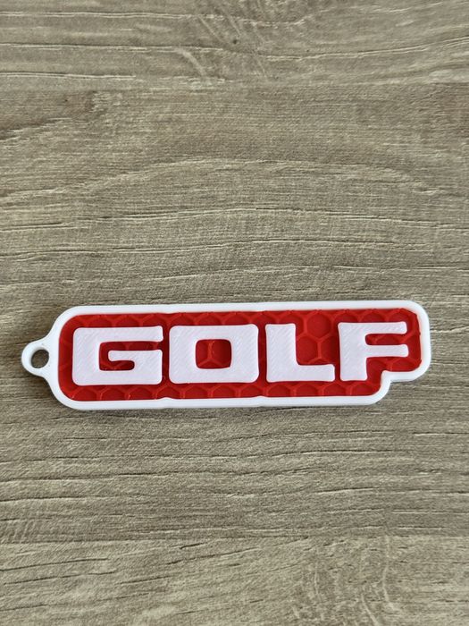 Brelok 3d VW Golf Motoryzacyjny gadżet, idealny prezent