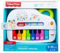 Pianinko fisher price,  organki, zabawka interaktywna,  nowa,