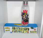 Tapete Rato XL + Garrafa de Agua 850ml My Hero Academia Novo/Selado
