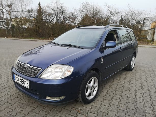 Toyota Corolla D-4D, 2003r,kombi,silnik 100% sprawny, wyposażony, pl.