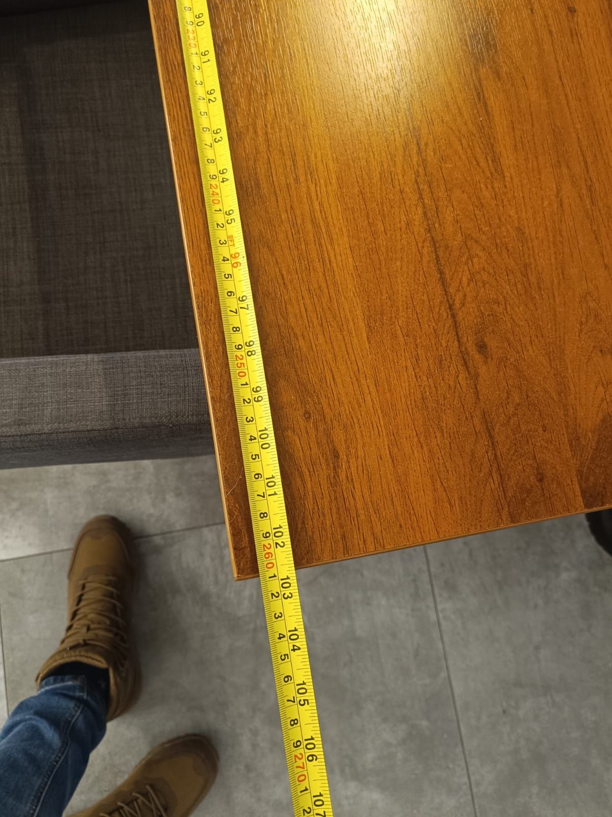 Stół 200-460cm x100cm