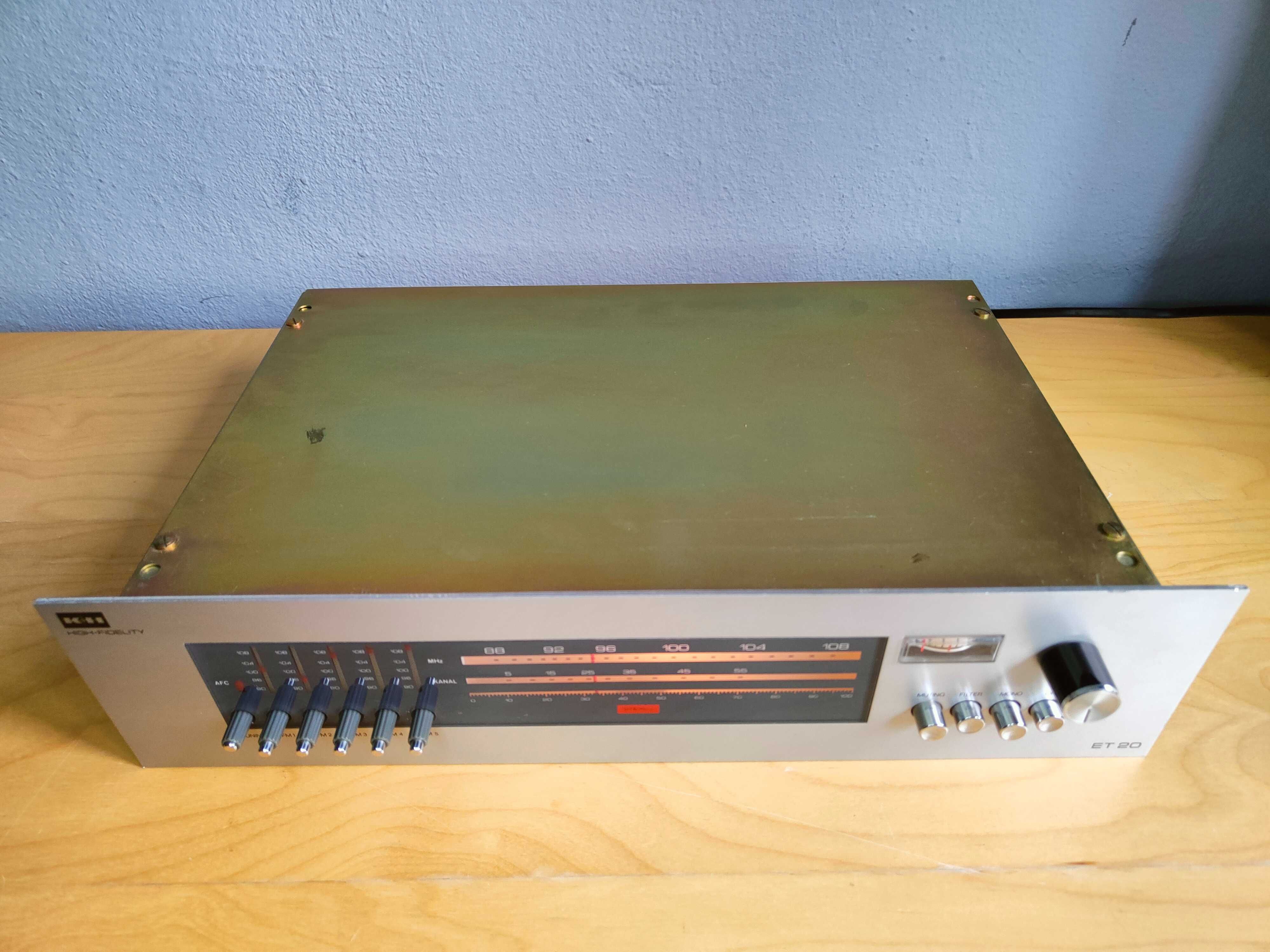 Klein Hummel ET 20 HIGH-FIDELITY tuner FM