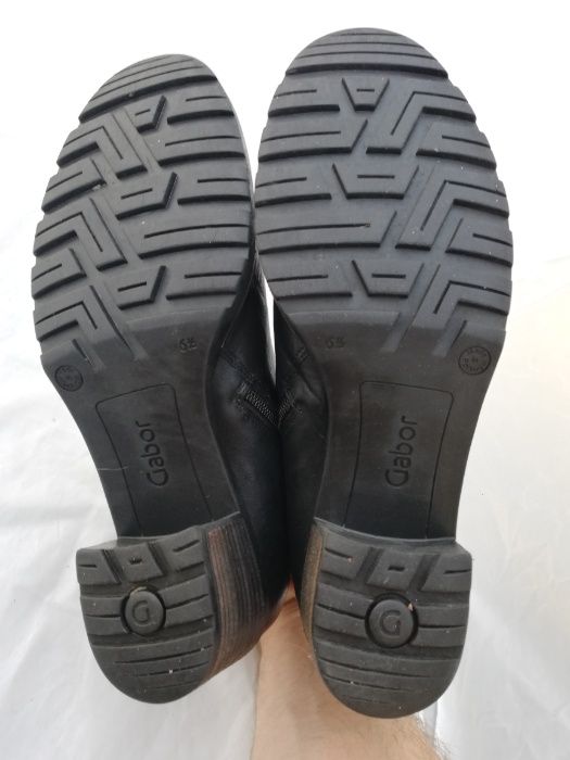 Buty botki skórzane Gabor UK 6,5 r. 40 , wkł 26 cm