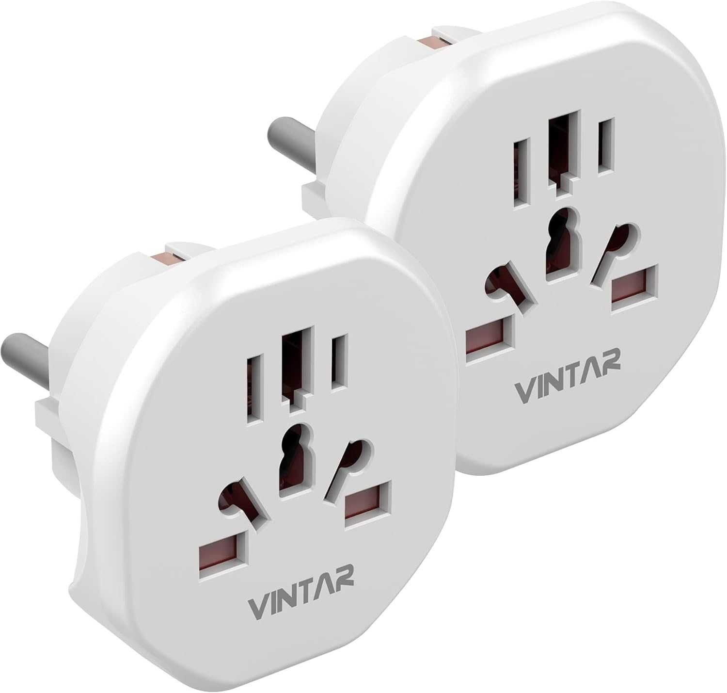 Uniwersalny adapter do gniazdka VINTAR 2 PC Wtyczka podróżna