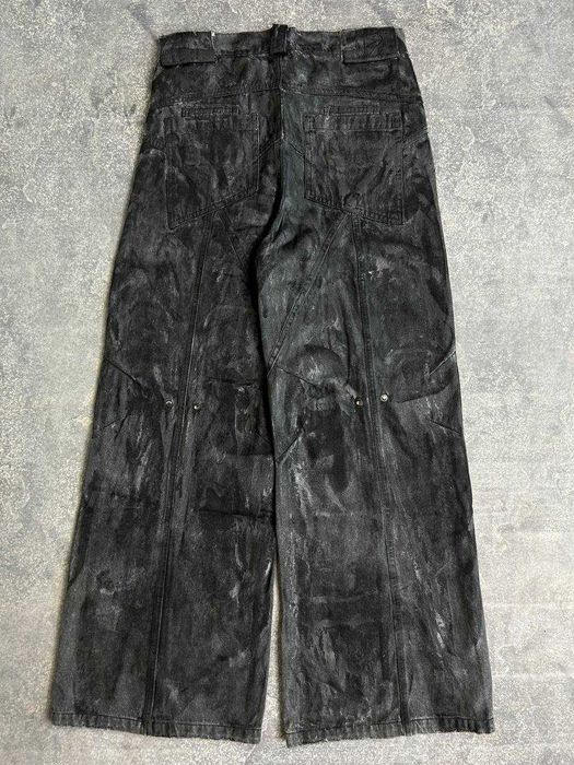 Джинси NO FAITH STUDIOS NFS baggy клеш штани черные чорні джинсы S M