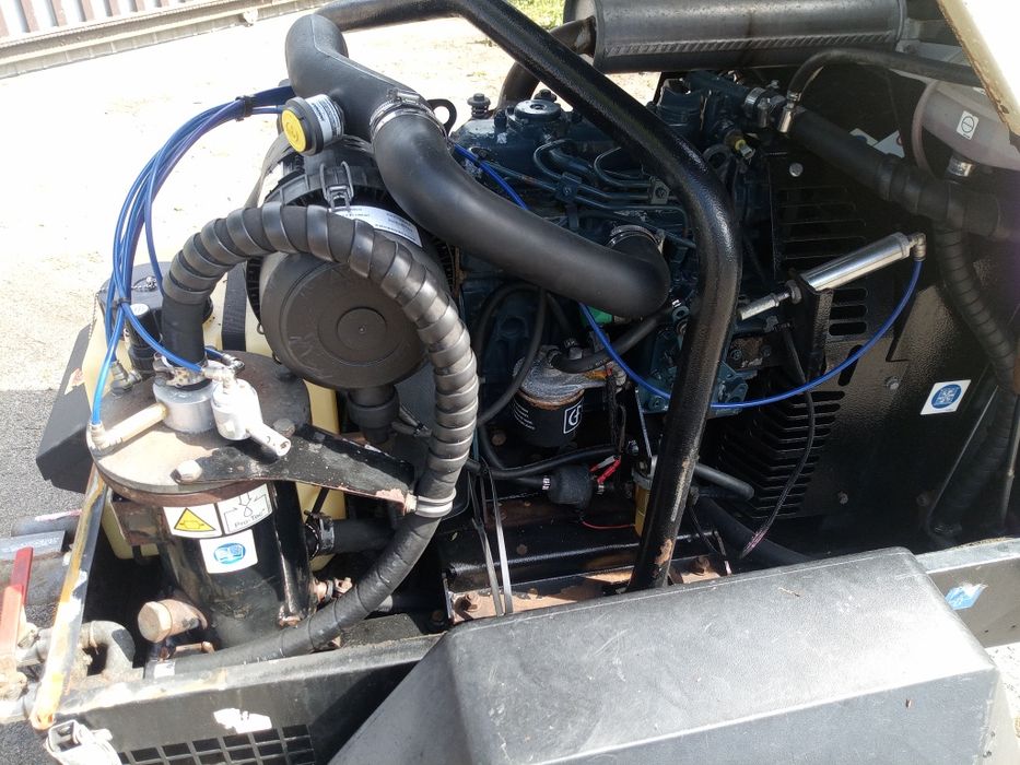 Kompresor śrubowy sprężarka DOOSAN 7/20 Ingersoll Rand 2016 rok rej PL