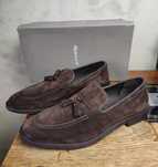 GANT__buty / półbuty (45 / 29cm) loafers zamszowe brązowe mokasyny