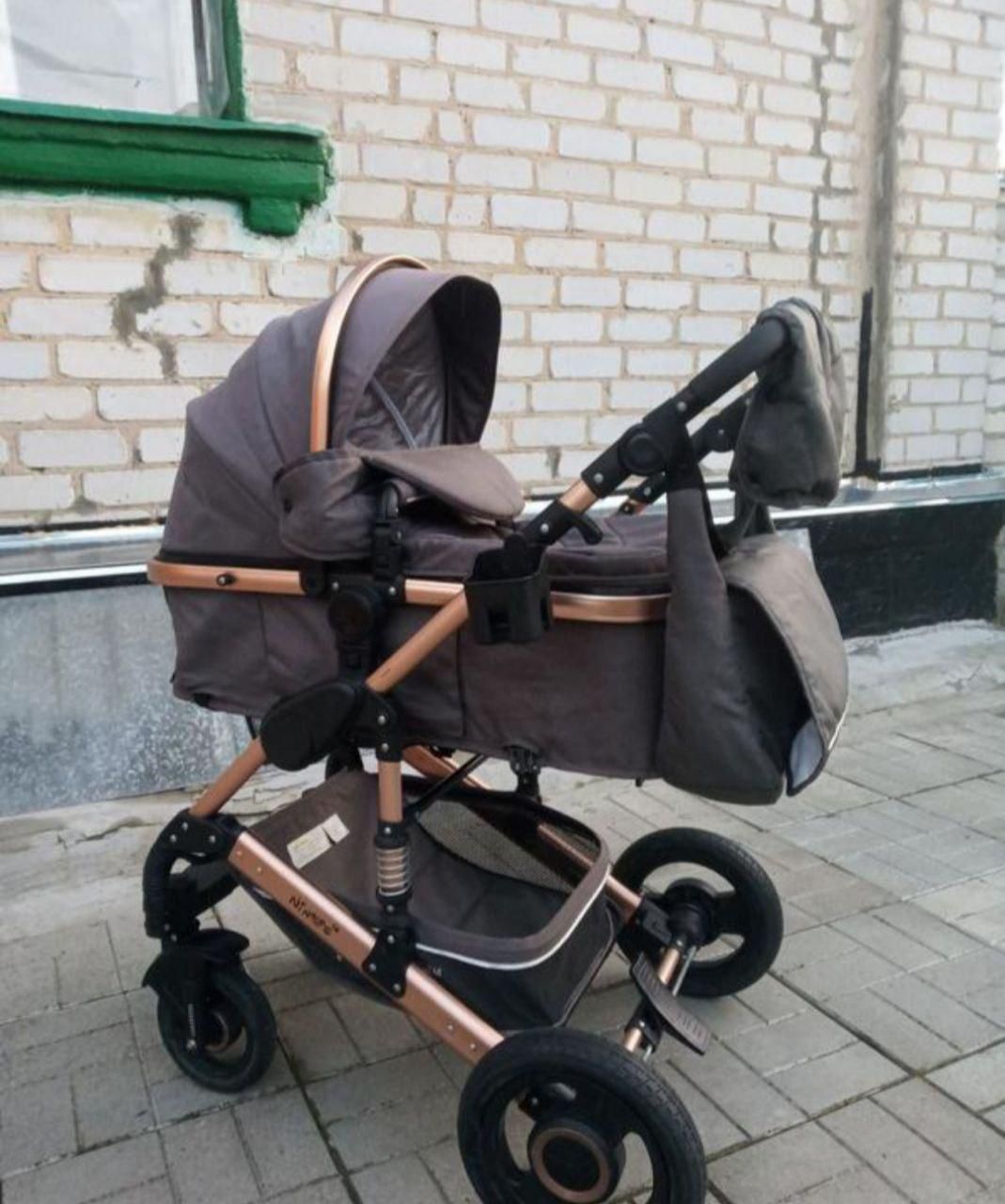 Коляска два в одном