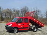 Iveco Daily 35c-12 Doka/Dubel Kabina Wywrotka/Kiper 3-Str ! Oryginał ! Wolny Most !  Przystawka PTO !