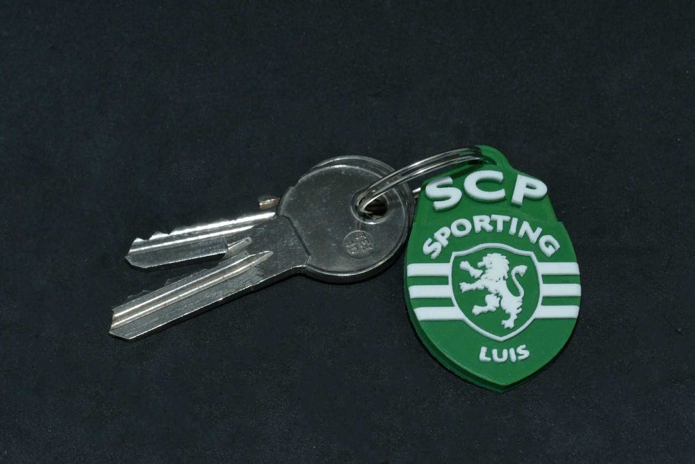 Porta Chaves Sporting Personalizado Com Nome