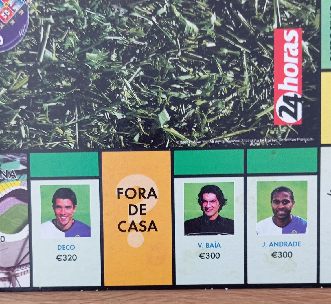 Monopoly SLB, SCP, FCP edição 2002 by Hasbro