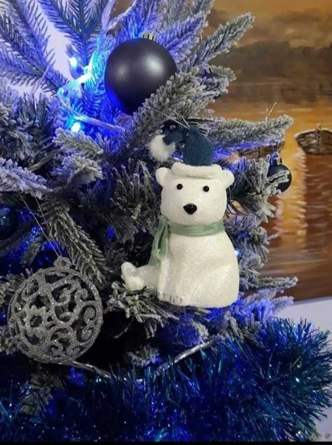 Árvore de Natal com acessorios