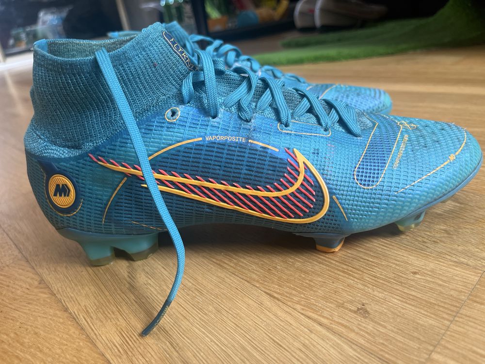 Korki Nike Mercurial Superfly 8 Elite FG - Niebieski PROFESJONALNE