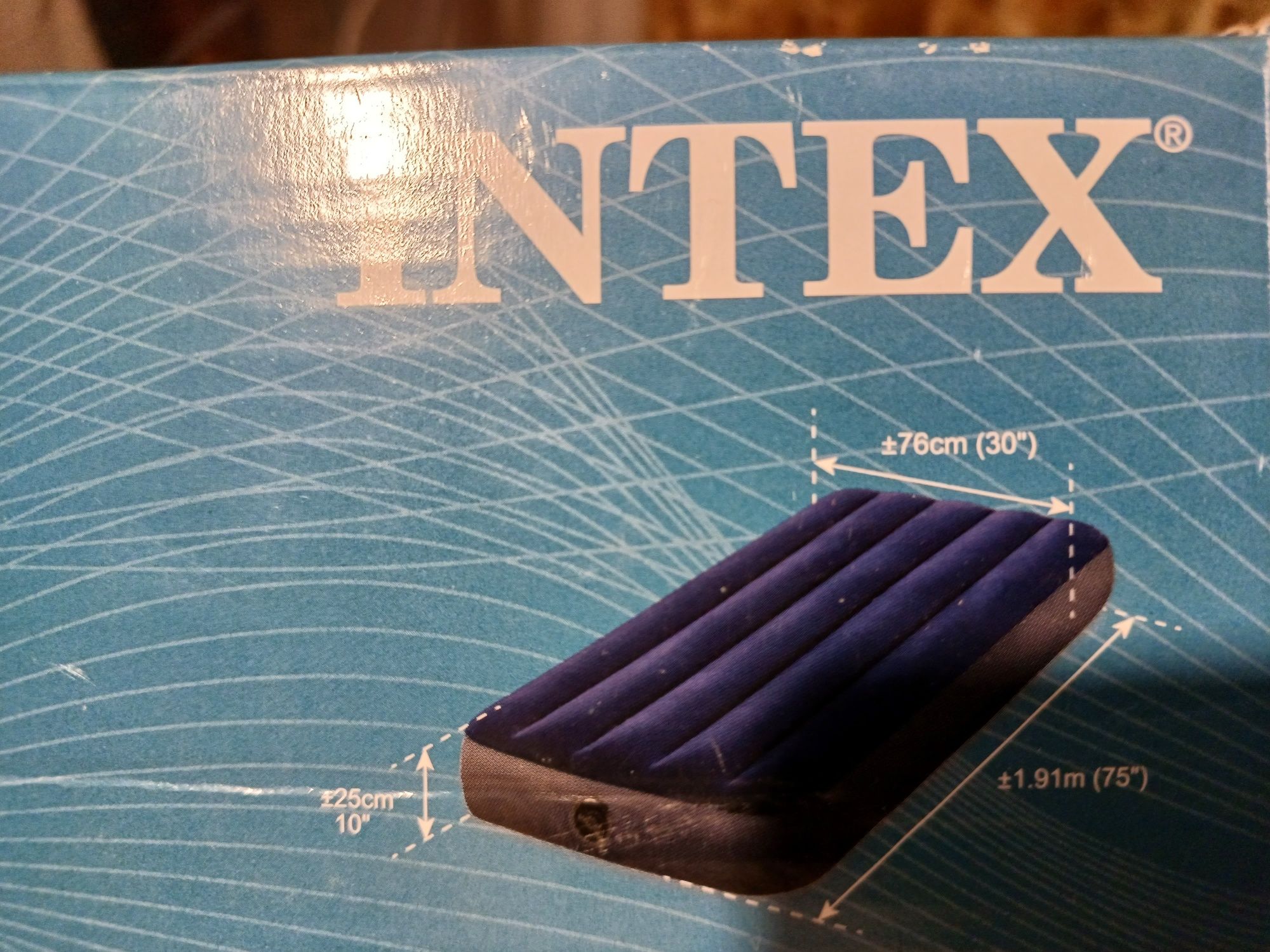 Матрас надувной INTEX оригинал 76 × 191 × 25