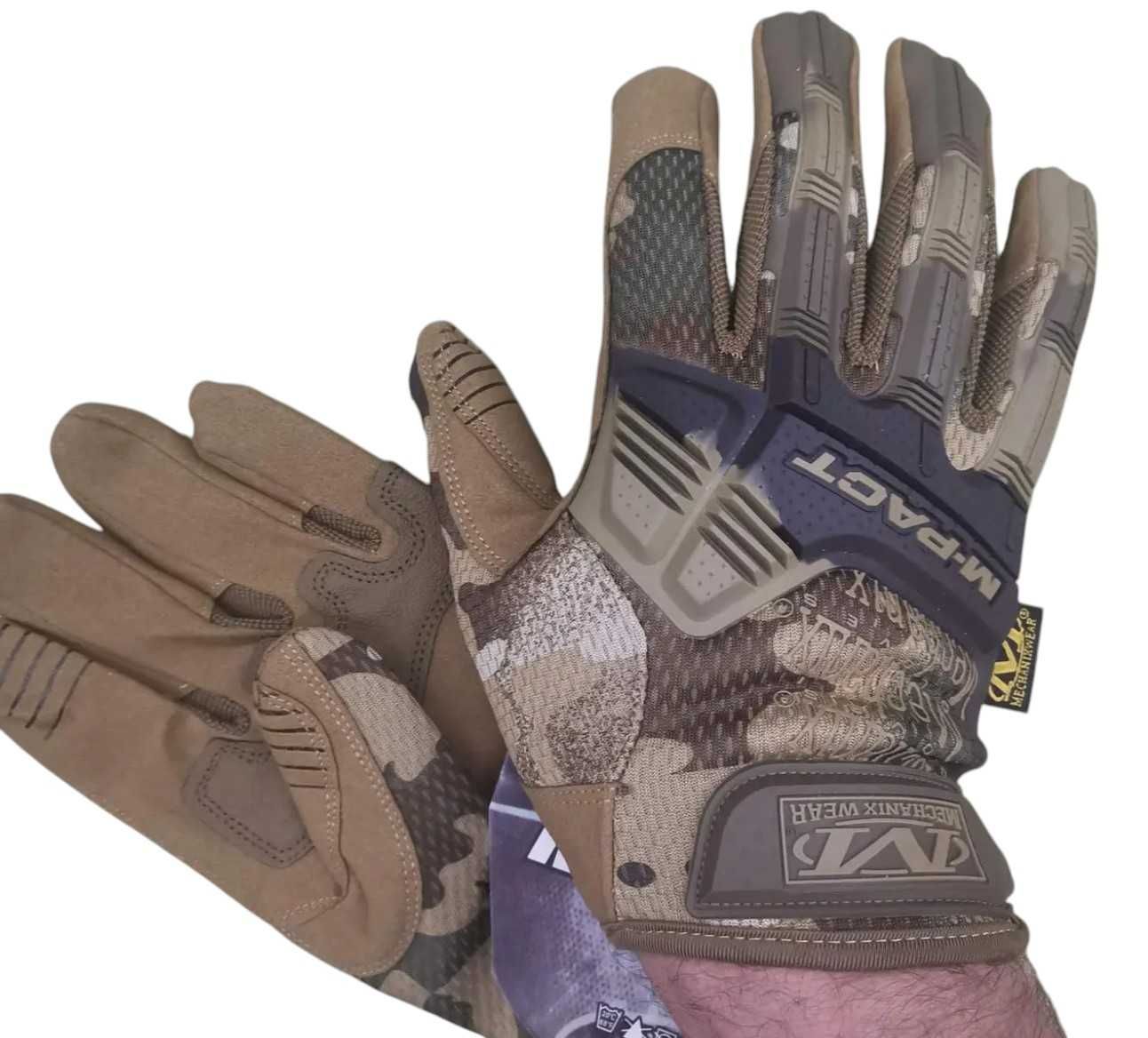 Рукавички тактичні повнопалі Mechanix M-Pact Gloves Multicam М,Л,ХЛ
