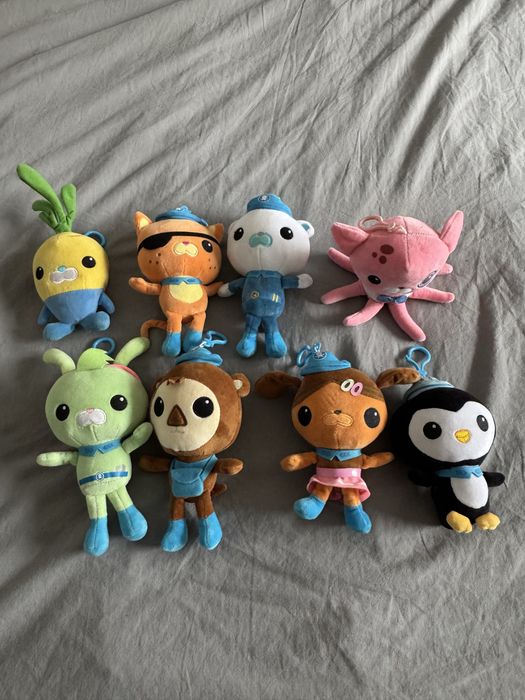 Oktonauci maskotki pluszaki maskitka pkuszak octonauts zestaw