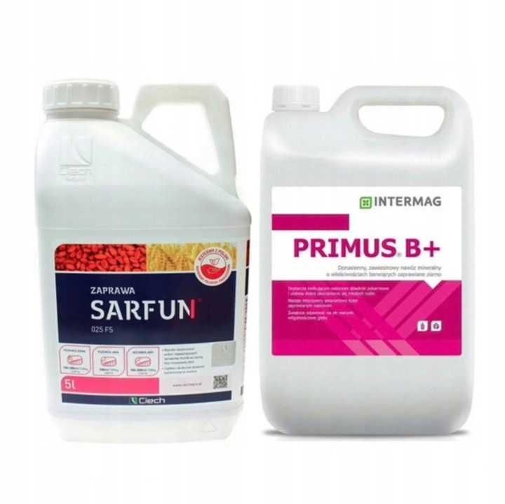 Zaprawa Sarfun 025 FS 5L + Nawóz donasienny Primus 5 L !