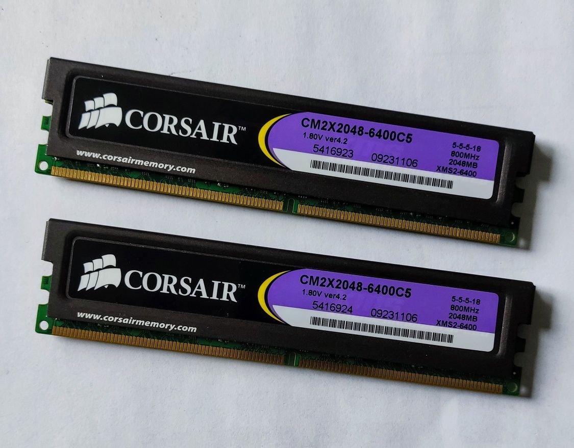 Pamięć RAM 4GB, DDR2,