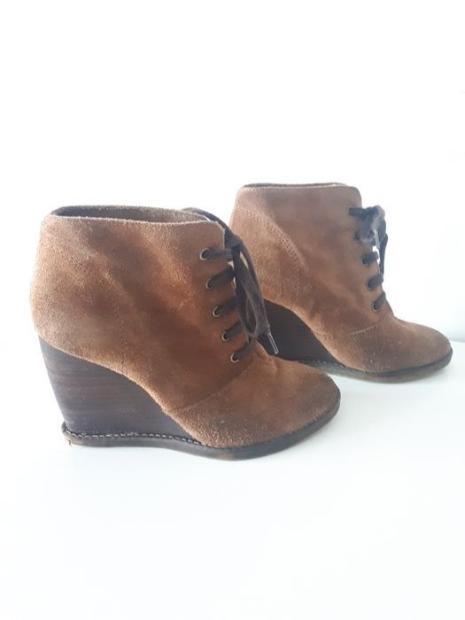 Saltos Botas Camurça Mango (numero 38)