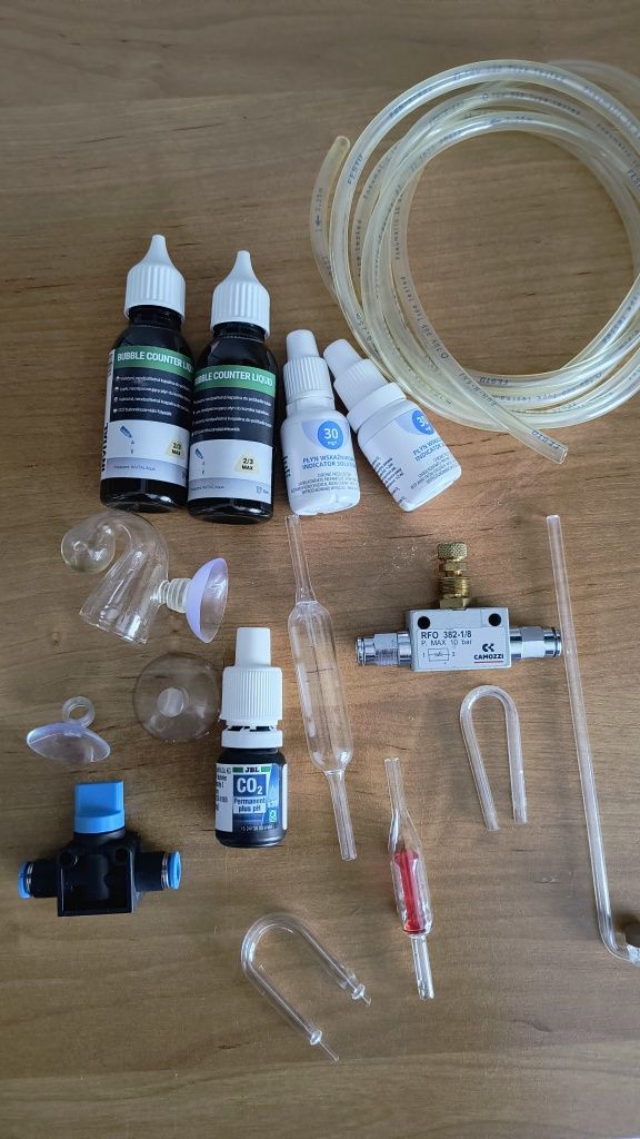Pełna Butla CO2 do akwarium cały zestaw