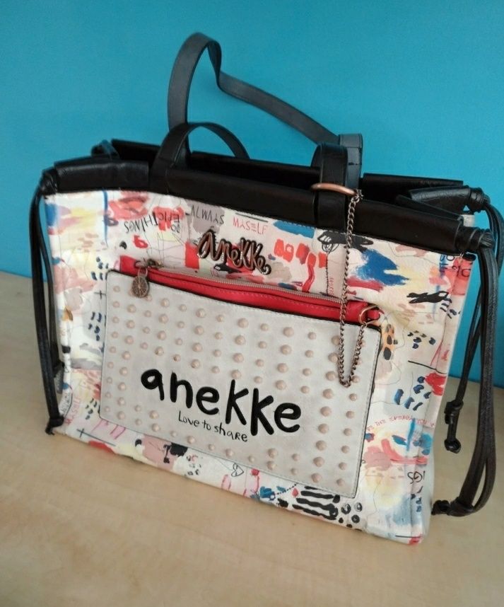torba Anekke z małą torebeczką na łańcuszku