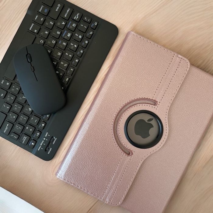 Чохол для iPad + клавіатура з підсвіткою + мишка