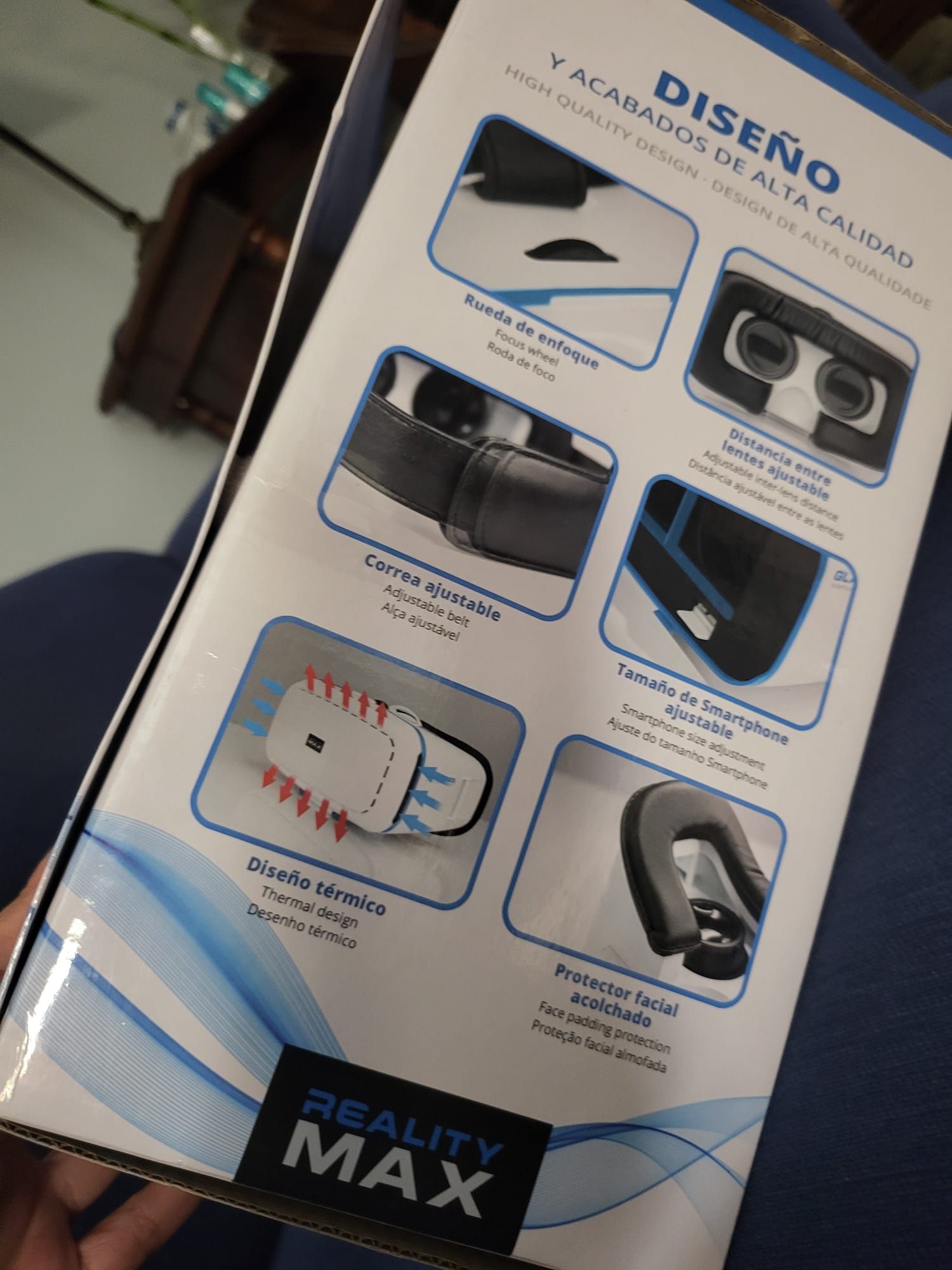 Óculos de realidade virtual