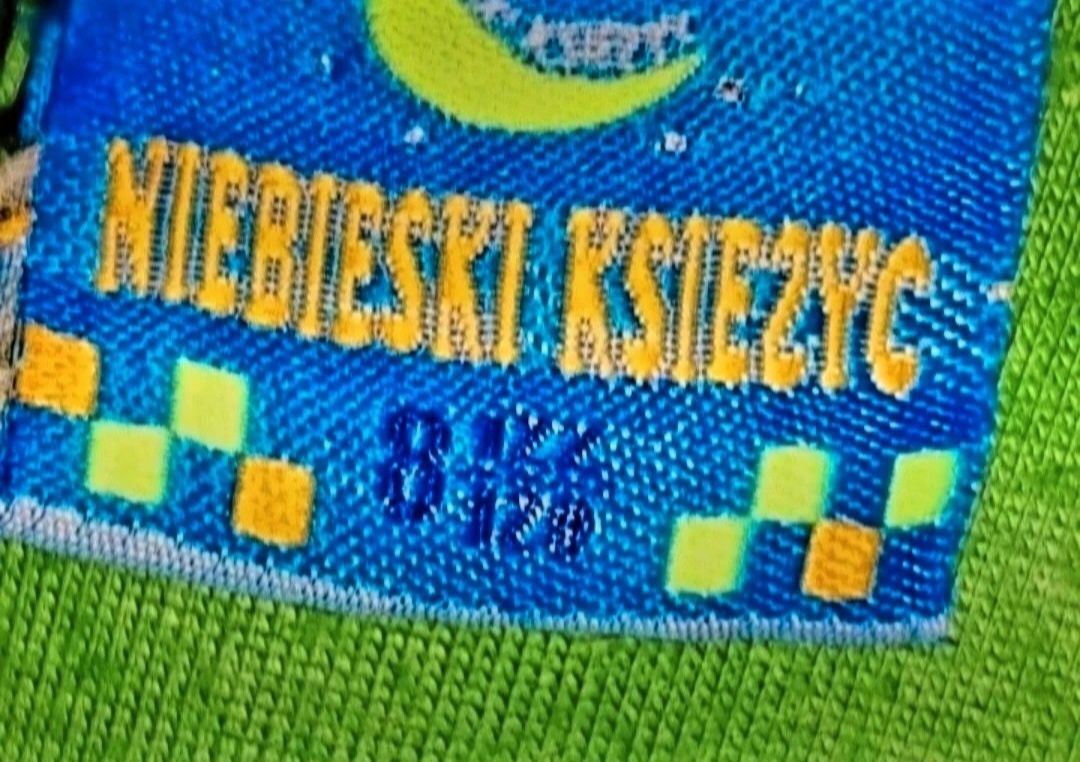 Kurtka przejściowa chłopięcą niebieski księżyc