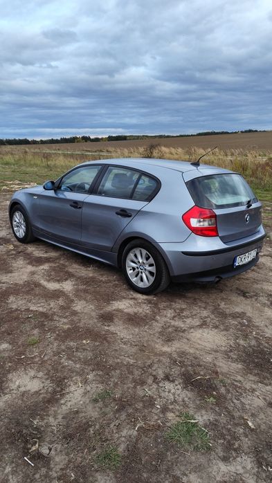Piękne BMW seria 1 118i 2006r instalacja gazowa