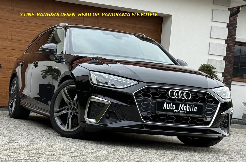 Audi A4 Avant S LINE* HEAD UP *Bang&Olufsen* Panorama* ELE.FOTELE+PAMIĘĆ* Webasto
