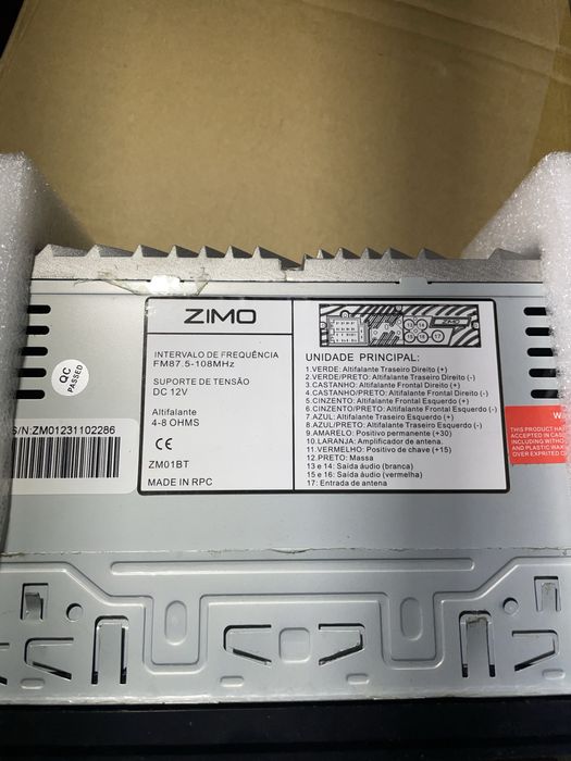 Radio ZIMO bluetooth