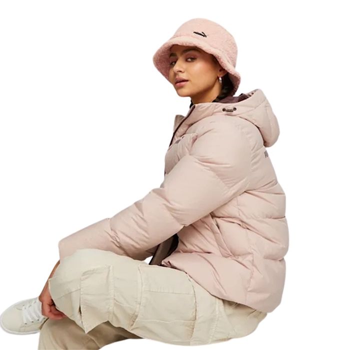 Розовая фирменная Панама Puma Core Winter Bucket панамка