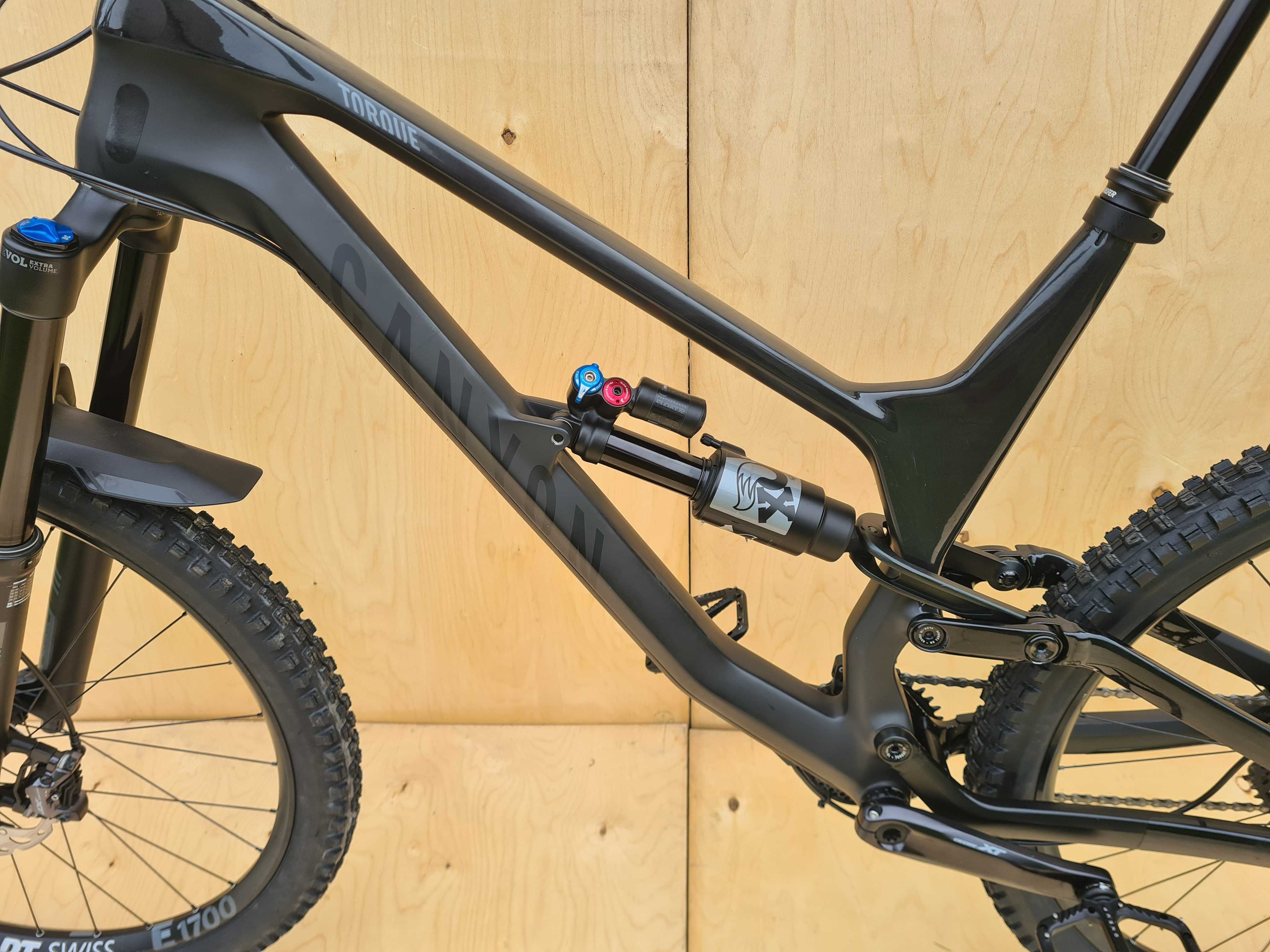 MEGA jak NOWY Canyon Torque CF8 XL Carbon Fox Elite XT ENDURO rower !!