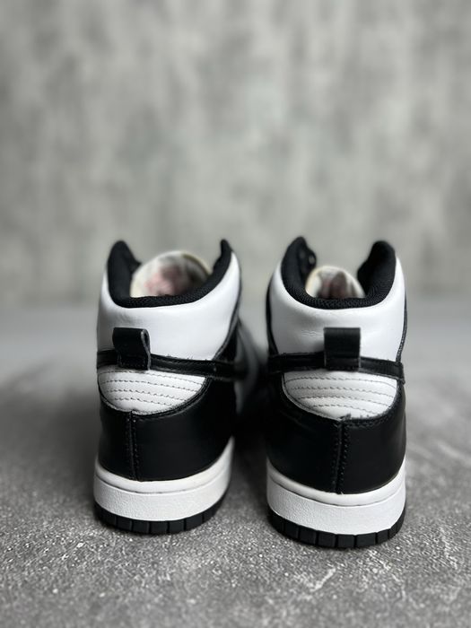 Кросівки Nike Dunk High Black White 40(25,5)