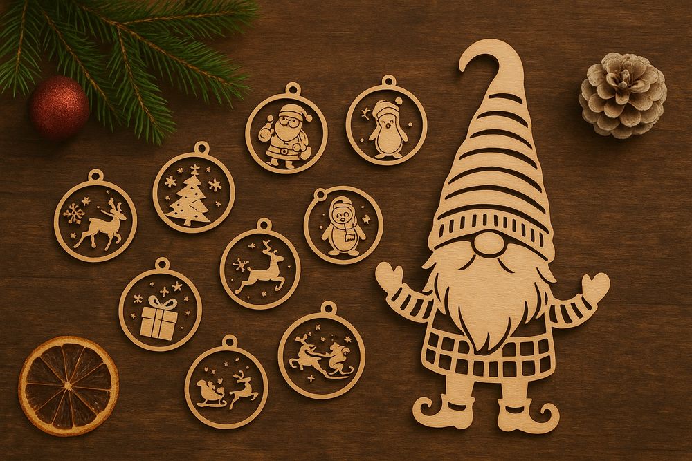 Grawer i cięcie laserem rękodzieło