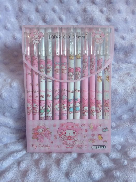 12 szt my melody długopisy zestaw