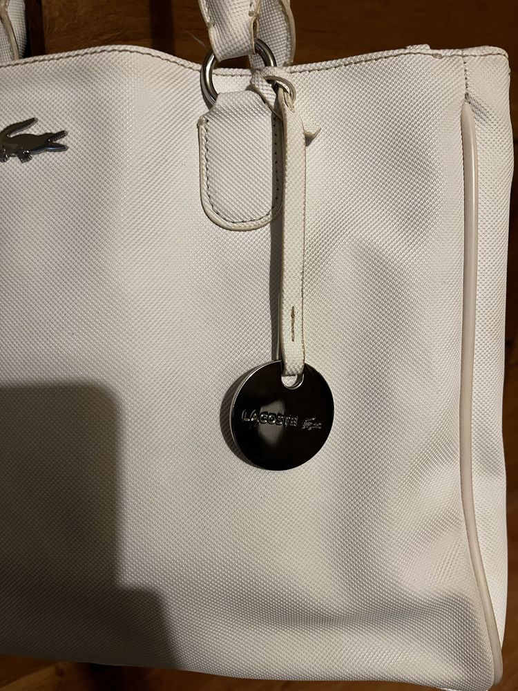 Lacoste Biala torebka
