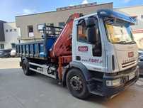 Iveco EUROCARGO ML 180E28P  Iveco EUROCARGO 180 E28P Wywrotka z HDS